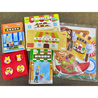 正品 臺灣版 巧連智教具 教材 倍樂生 巧虎 二手 寶寶版 幼幼版 顏色娃娃 新年積木 鬆餅