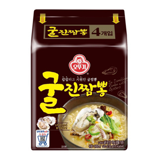 🇰🇷韓國🇰🇷 Ottogi 不倒翁 綜合裝生蠔海鮮拉麵（4包）
