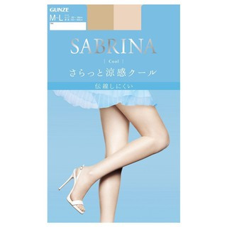 【JOKO JOKO】🔥現貨秒出🔥日本 GUNZE SABRINA Cool️清爽涼感薄型透明絲襪/雙