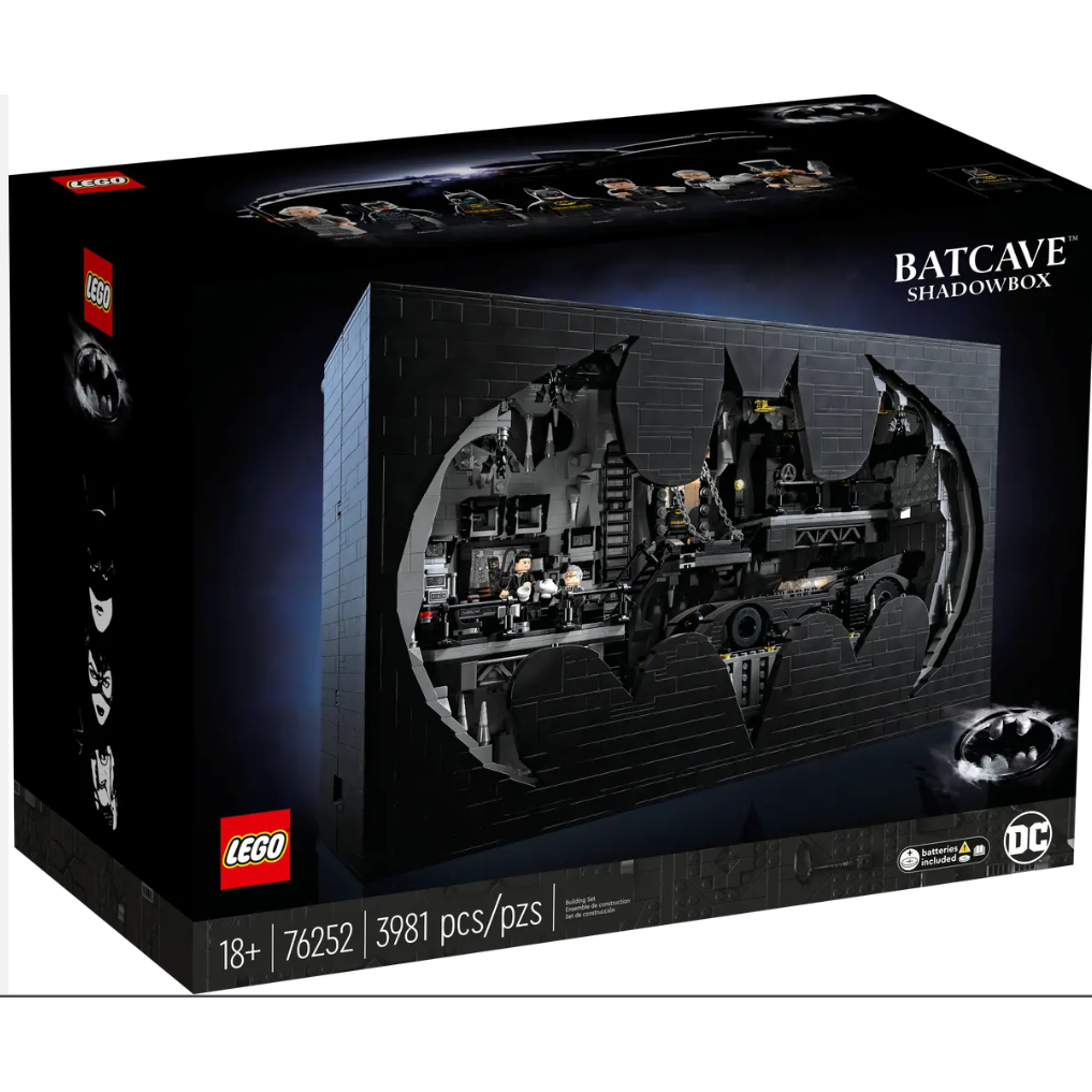 618必買 蝦皮最低價 全新樂高 LEGO Batman 76252 蝙蝠洞 暗箱 Batcave Shadow Box