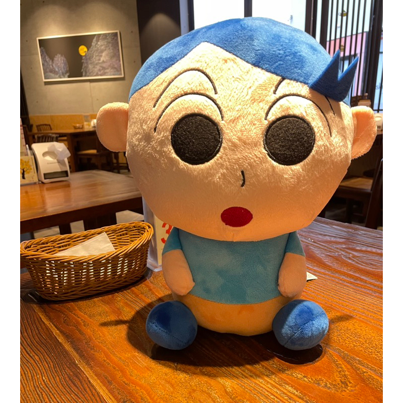【現貨】蠟筆小新 正版 證紙 蠟筆小新 風間 風間徹 小新 雙葉幼稚園 春日部防衛隊 絨毛玩偶 玩偶 娃娃 擺飾 12吋