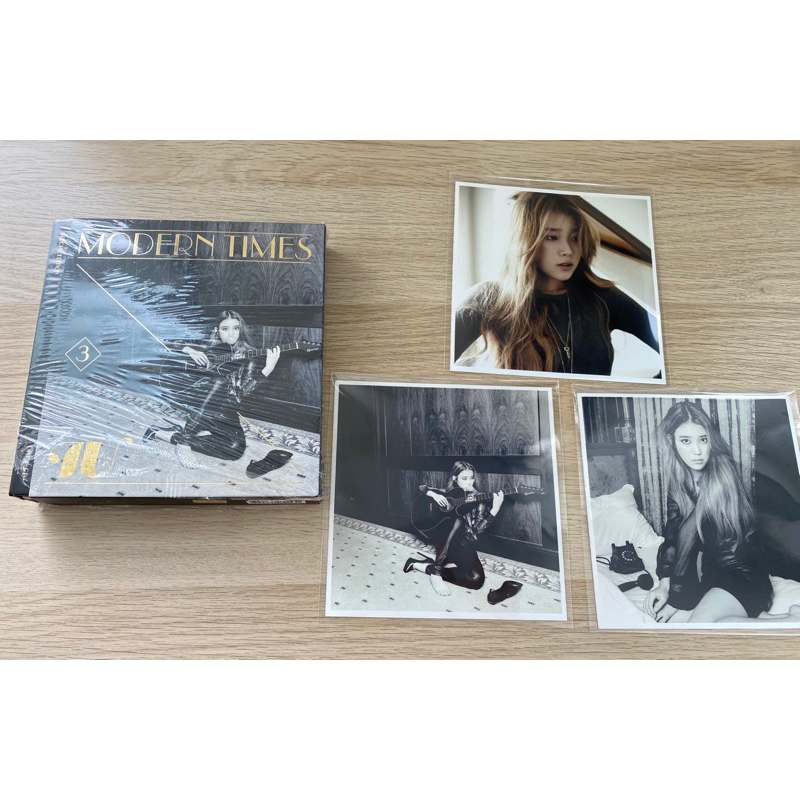 【限定版】MODERN TIMES Special Edition IU CD IU MODERN TIMES 限定版 アルバム 直筆サイン入り セール 登場
