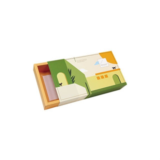蝦皮代開發票 紙盒 T01抽屜盒 禮品包裝盒 中秋 過年 節日 彩盒 10入 含稅