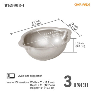 (烘焙小當家)Chefmade學廚WK9908金色不沾檸檬蛋糕模 烘焙用具造型模具特殊烤模wk9908