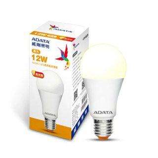 ADATA威剛 高效能 LED 8W 燈泡 黃光 墊腳石購物網