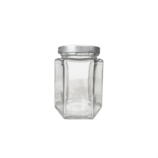 🔸象王廚房用品🔸 台灣製 190cc 透明六角瓶 RP-29 玻璃瓶 玻璃罐 辣椒罐 XO醬罐 果醬瓶 醬料瓶