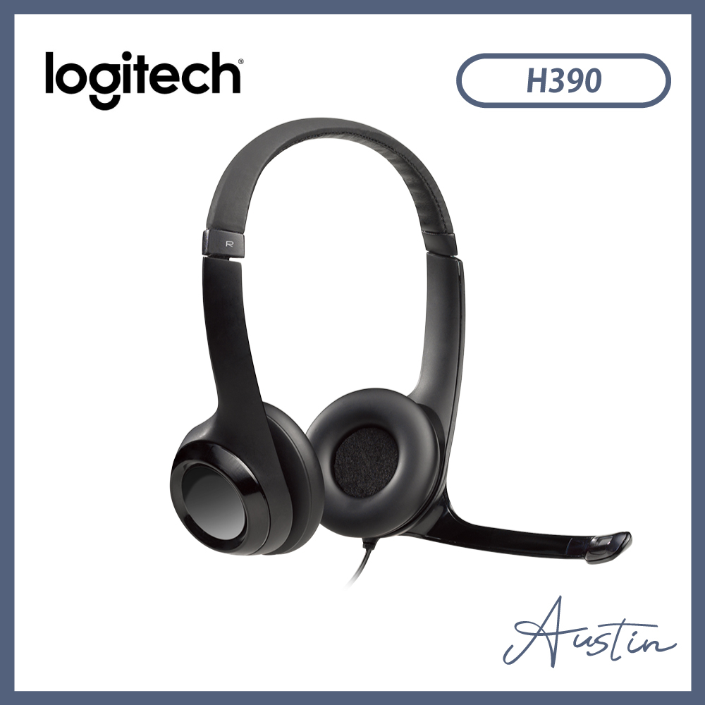 『現貨』［logitech 羅技］ 耳機麥克風 H390