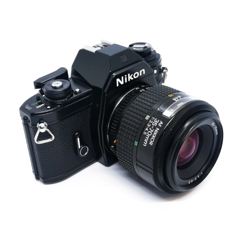 ＃2250極新底片相機 文青女孩最愛 古董 單眼 Nikon EM +35-70mm f3.3~4.5 標準手動變焦鏡。