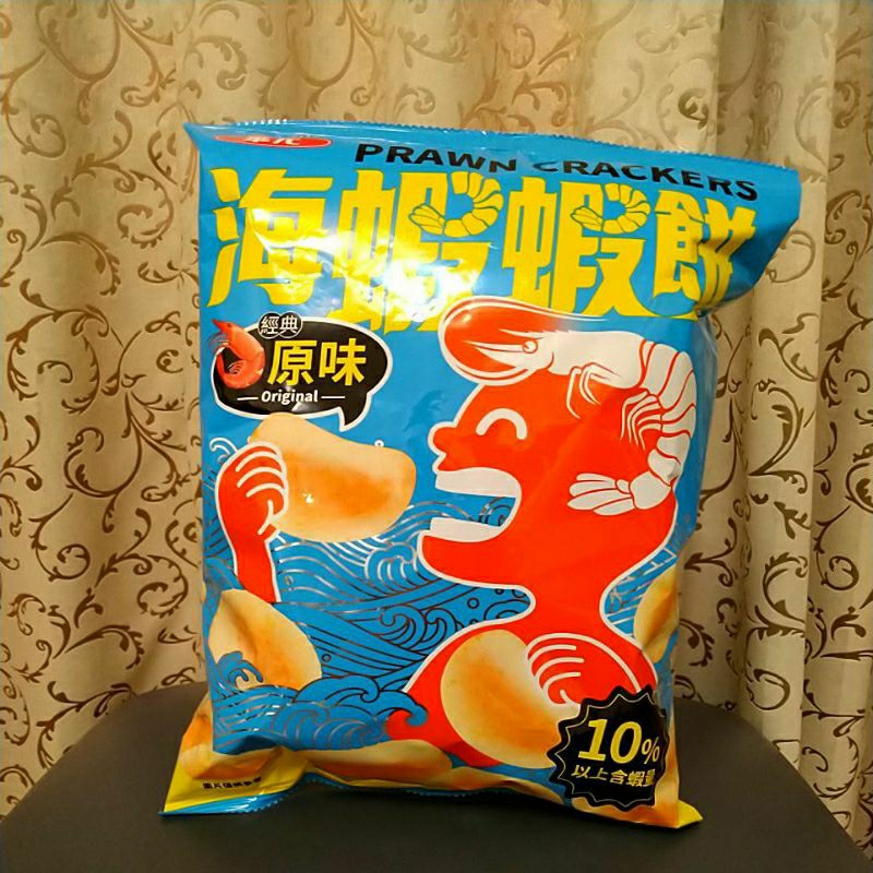 華元 海蝦蝦餅 經典原味120公克 非即期品 蝦皮最佛心價