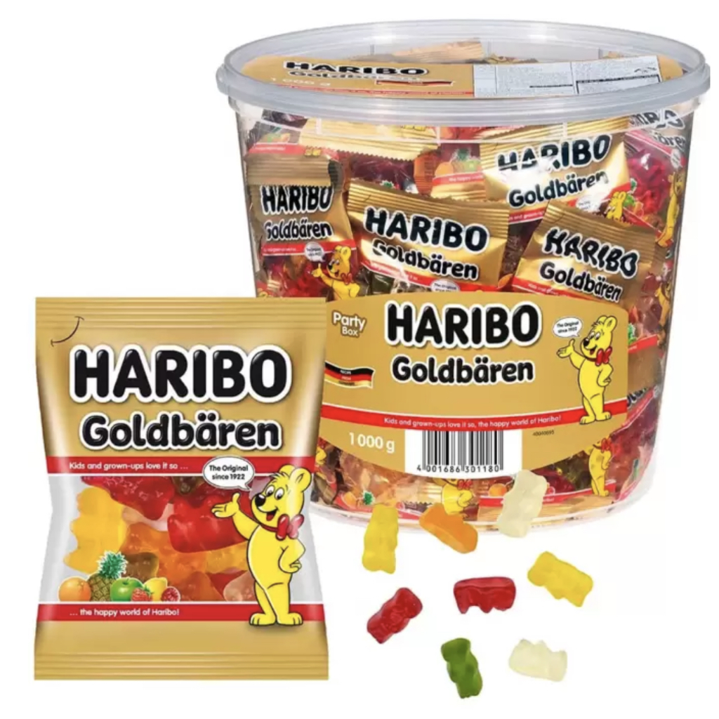 好市多代購-Haribo哈瑞寶 金熊Q軟糖 1公斤