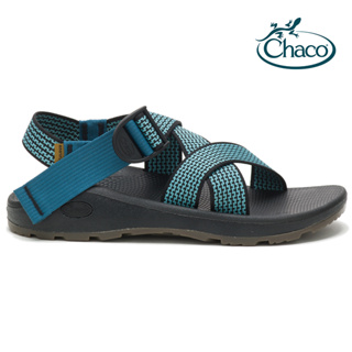 Chaco 男 MEGA Z/CLOUD 涼鞋 寬織標準款 / 凝露水藍 / CH-MLM01HJ25