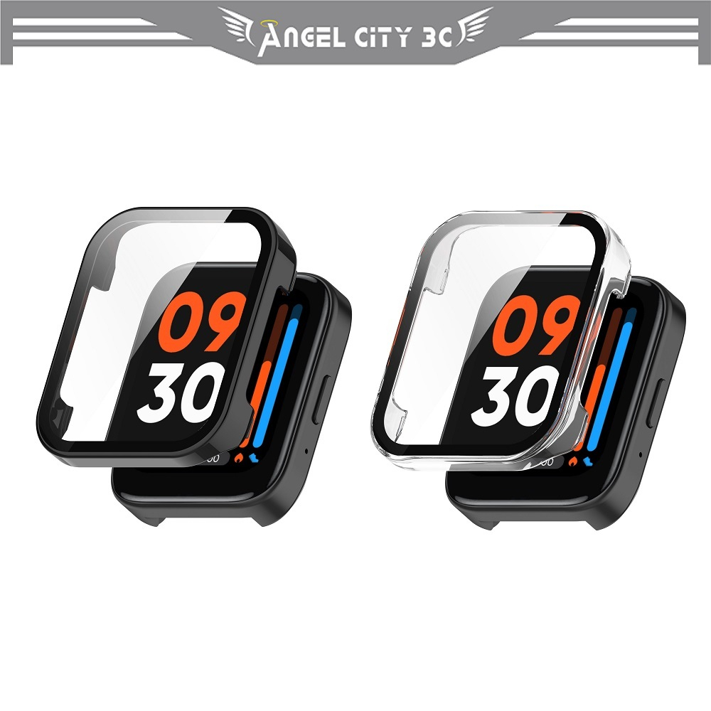 AC【PC+鋼化玻璃一體錶殼】Realme Watch 3 Pro 全包 手錶保護殼 硬殼