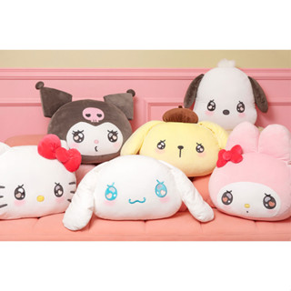 🎈三麗鷗 SANRIO 造型 水汪汪大眼 抱枕 美樂蒂 庫洛米 HELLOKITTY 布丁狗 帕恰狗 娃娃玩偶 房間裝飾