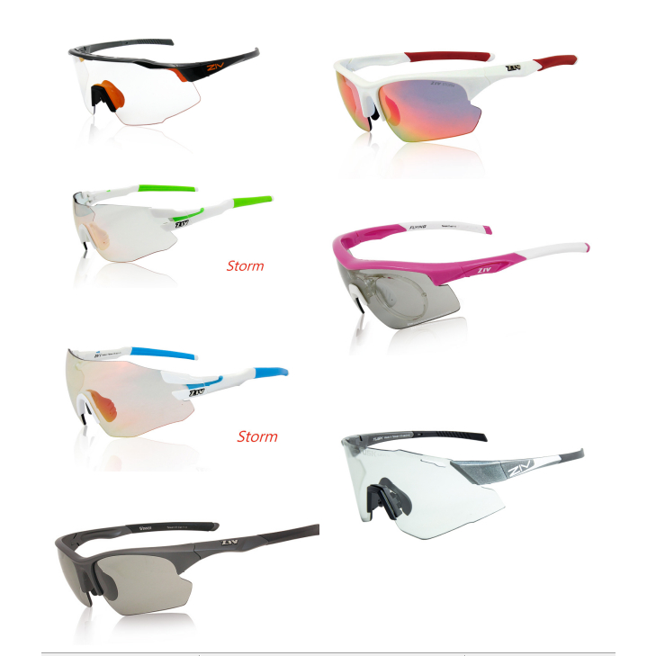 ZIV 變色片款式運動太陽眼鏡 -石頭單車