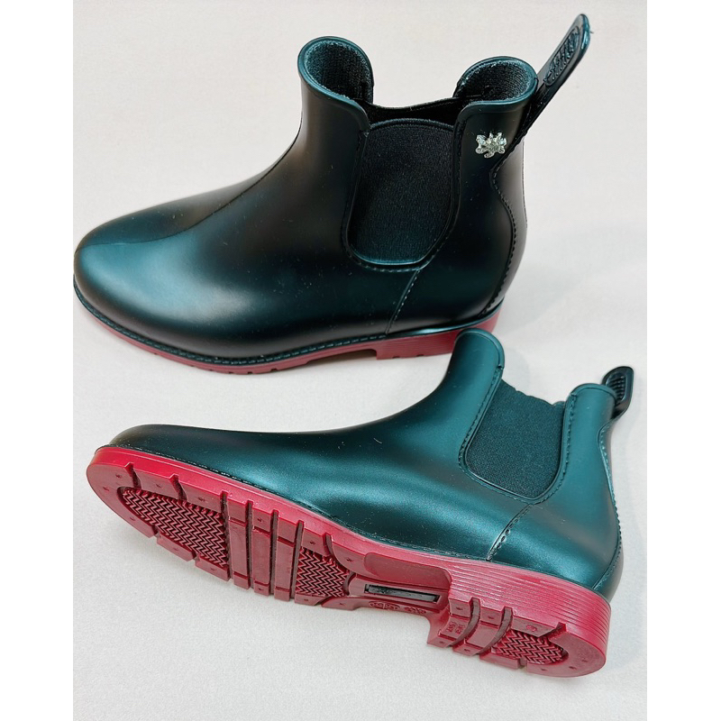【法國 Meduse】法式QQ時尚雨靴(單一35號)附原廠鞋盒。
