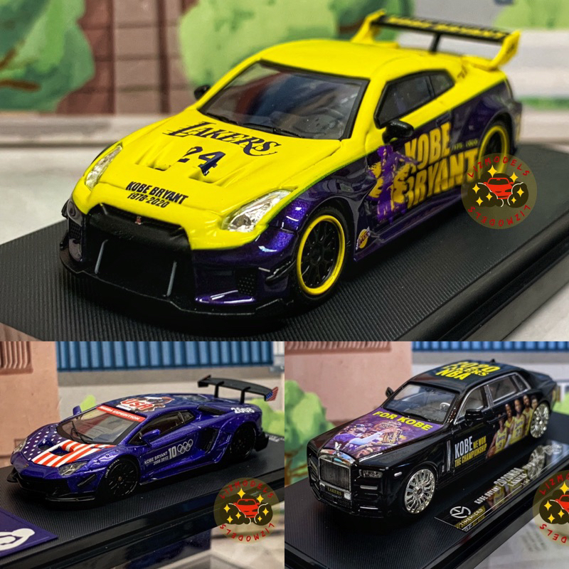 🔅里氏模型車 TM 1/64 科比 KOBE NBA 勞斯萊斯 藍寶堅尼 lamborghini Time Model