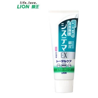 日本獅王LION 細潔浸透護齦EX牙膏-溫和草本 130g (單條)
