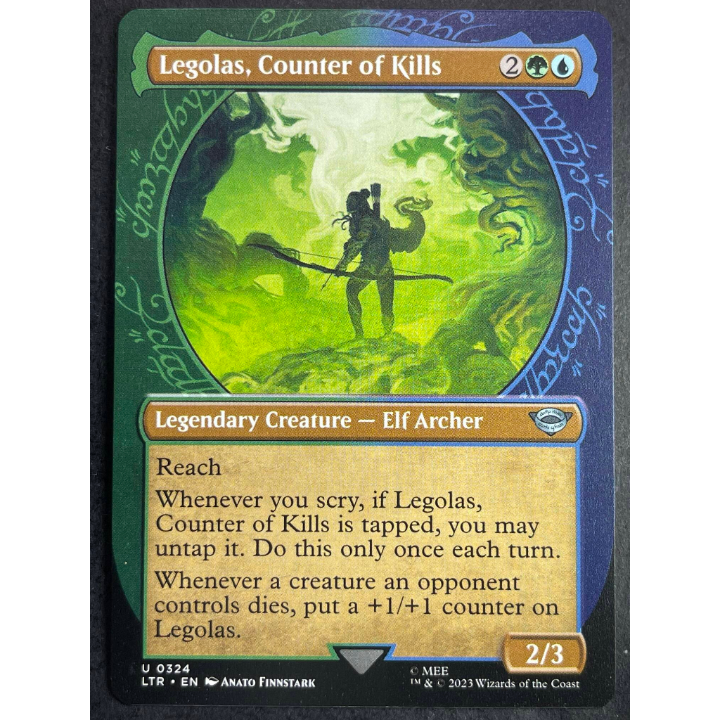 [Lucky] 🌸魔法風雲會 MTG🌸魔戒(LTR) 爭功萊戈拉斯 Legolas, Counter of Kill異圖