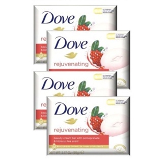 DOVE乳霜香皂 石榴馬鞭草 90g*4入