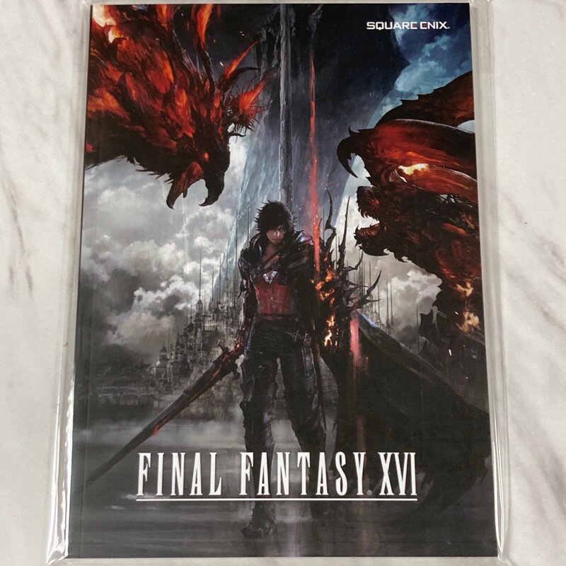 （全新） PS5 太空戰士 16 最終幻想 FINAL FANTASY XVI 特典 B5 筆記本