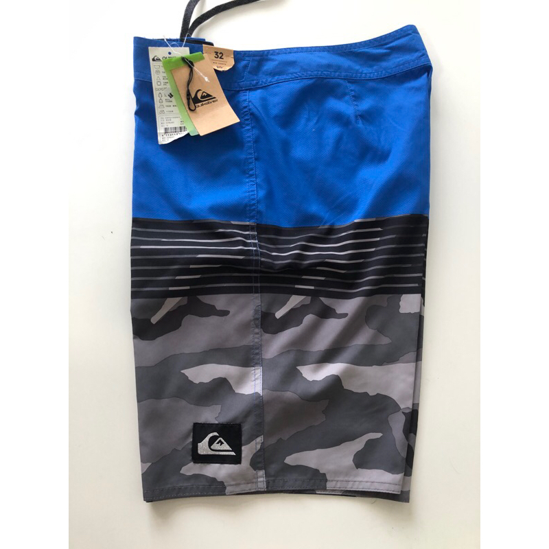《現貨》QUIKSILVER 澳洲 男生 海灘褲（EVERYDAY DIVISION 20 衝浪褲 尺寸32-藍色迷彩）