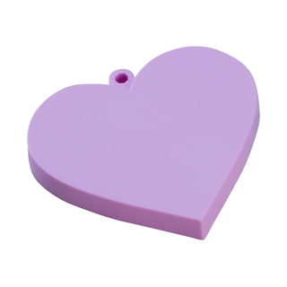 GSC 黏土人 配件系列 心台底座 紫色 可動完成品 代理版 豬帽子模型玩具