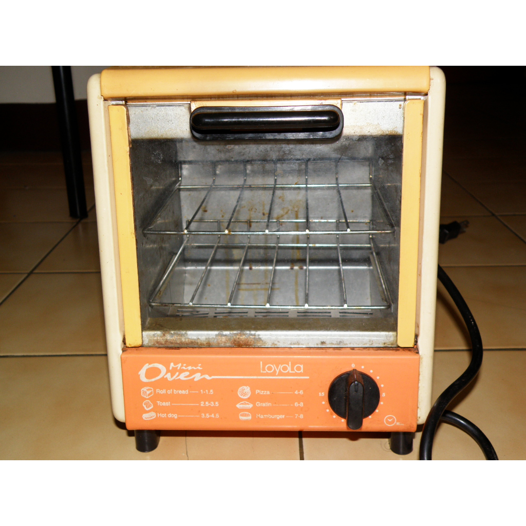 忠臣Loyalo PT2003 mini oven非常迷你小家電雙層小烤箱21*15*25公分 出廠2000年