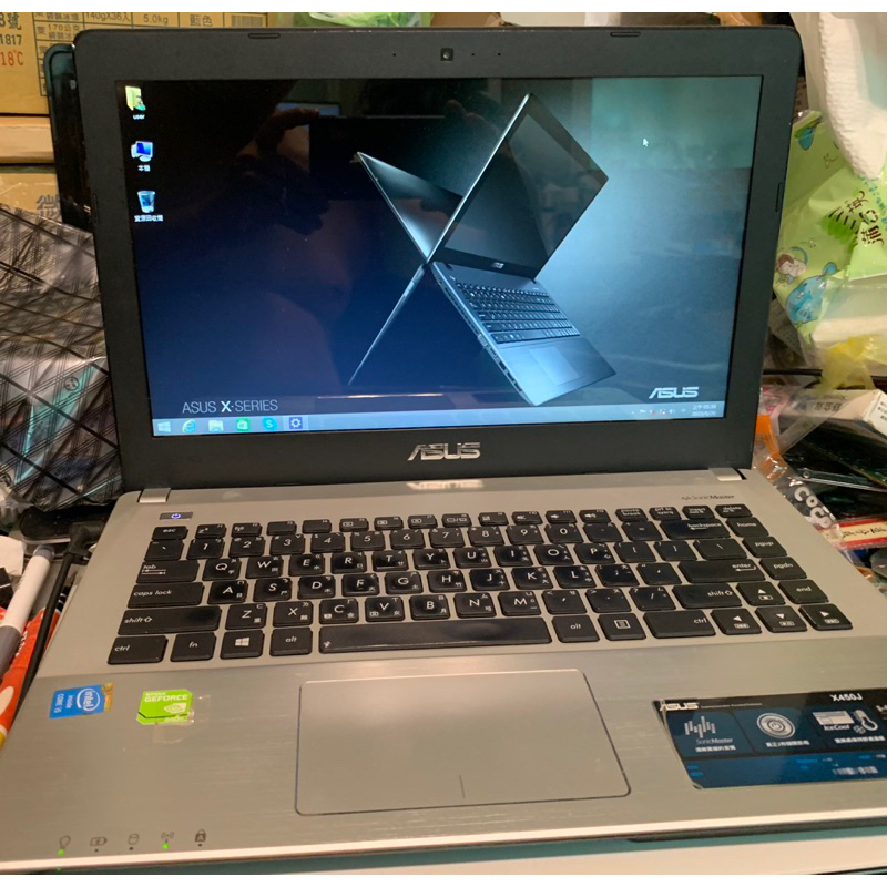 華碩14吋筆電 Asus X450J 四核 i5-4200H 8G 1TB Win8.1 GT840M 獨顯