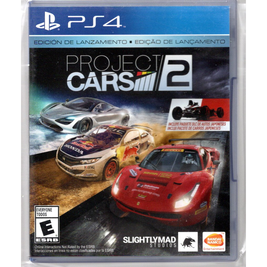 {瓜瓜皮}PS4 二手品 原版片 英文版 賽車計畫2 Project Cars2(遊戲都能回收)