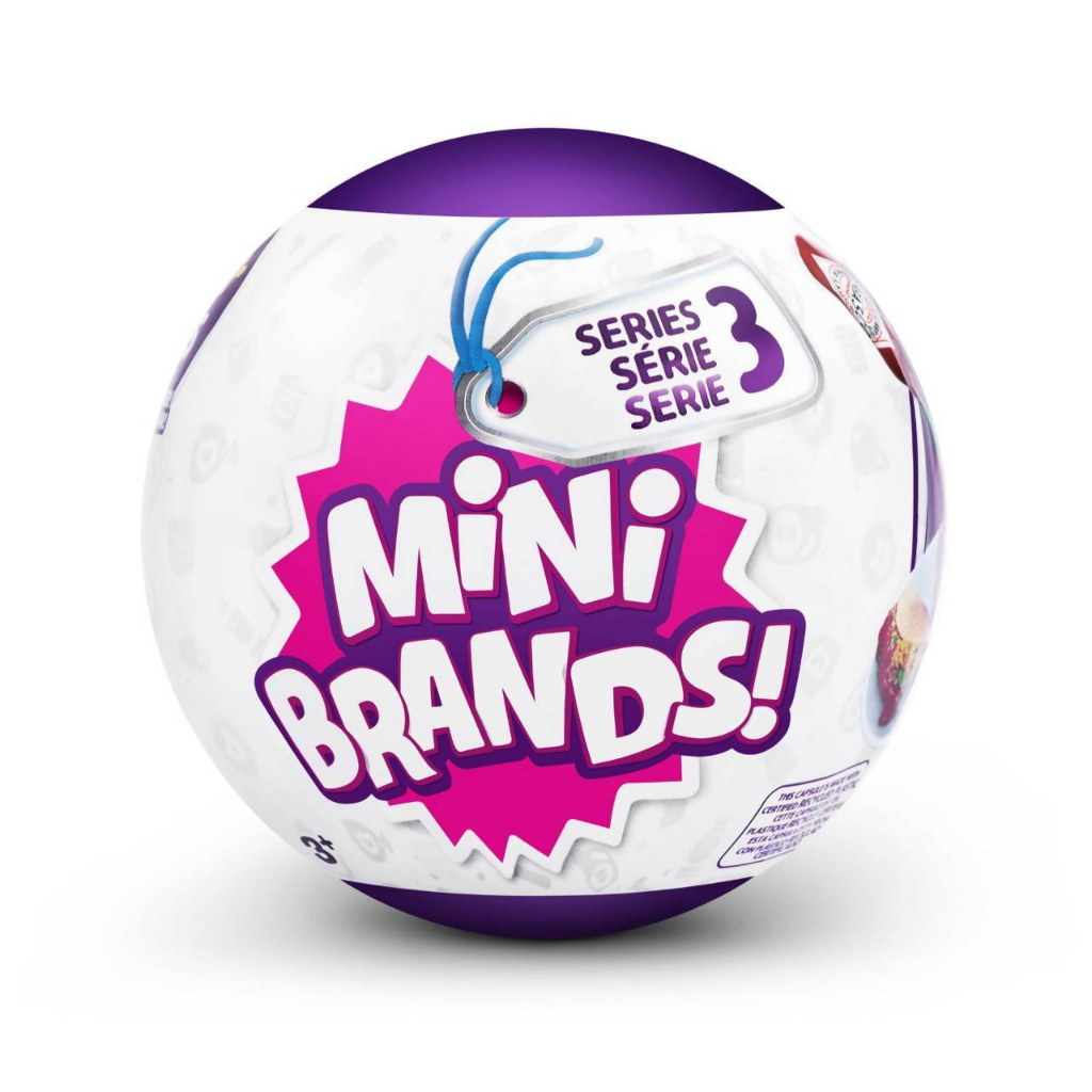 🔥成品潮玩🔥ZURU 5 SURPRISE Mini Brands 歡樂驚喜蛋 環球購物樂S3 (第三彈）盲抽