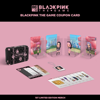BLACKPINK -THE GAME COUPON CARD 遊戲券卡 拆售 jisoo rose lisa小卡