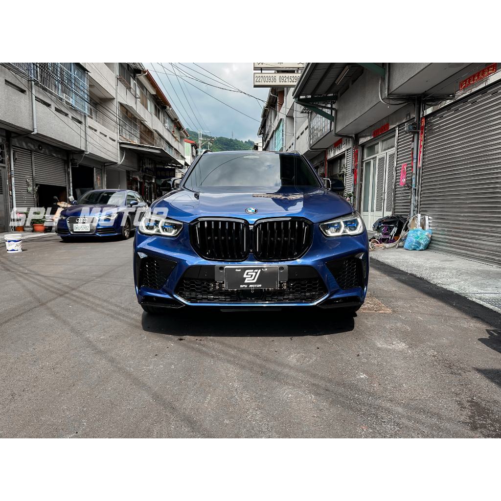 【SPY MOTOR】BMW G05 X5 升級 F95 X5M樣式前保桿 側裙 後保桿 四出尾飾管