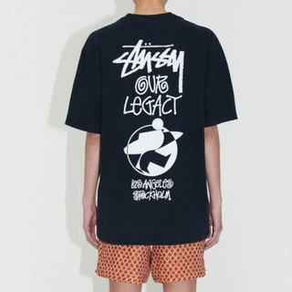 STUSSY OL SURFMAN PIG. DYED TEE 衝浪 小人 短袖 男女 情侶款