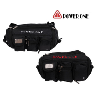 【Power One】高磅數 防潑水 大容量胸包 可放水瓶 斜背包 側背包 單肩包 男生大胸包 男生包包