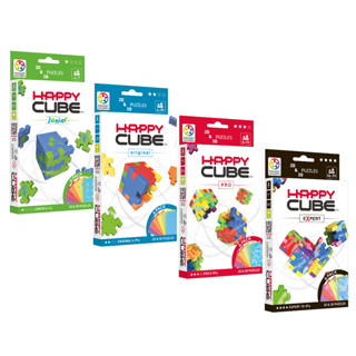 SMART GAMES 益智方塊 HAPPY CUBE｜3D拼裝挑戰｜腦力激盪｜空間邏輯訓練｜兒童益智桌遊推薦！