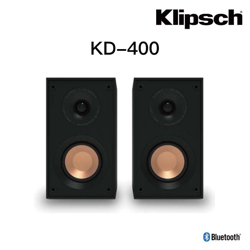 Klipsch KD-400全新上市 兩聲道主動式喇叭 藍牙喇叭