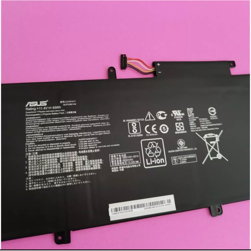 ASUS C31N1411 原廠電池 ZenBook UX305CA UX305F UX305FA UX305LA