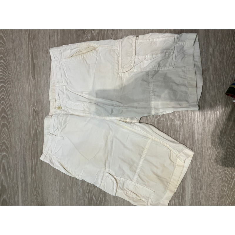 日本 Uniqlo 優衣庫 高級純棉。短褲工裝褲，正貨商品