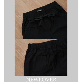 刷毛褲綁帶鬆緊腰【161-9239-1】NEWLOVER保暖男友褲S-XL