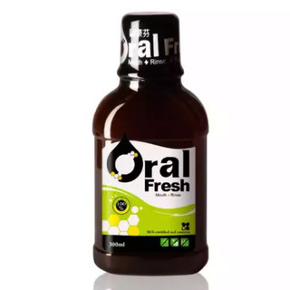 【Oral Fresh 歐樂芬】 天然口腔保健液 漱口水 孕婦漱口水 （300ml/600ml）15ml隨身包