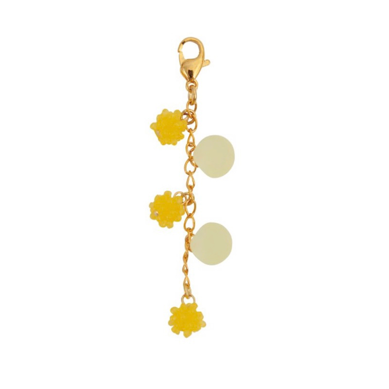 現貨 🇯🇵日本製 nanaco plus+ 黃色 🍡金平糖 🍭波波糖 🍬糖果 飴 掛飾 吊飾 吊咀