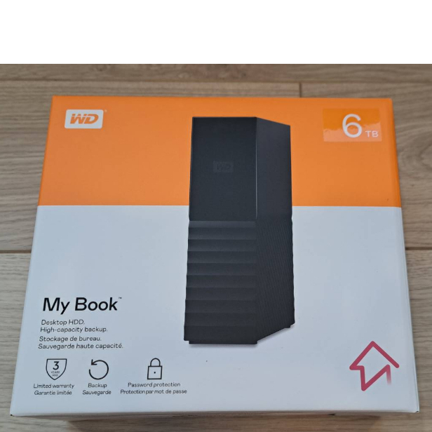 [全新] WD 威騰 My Book 6TB  3.5吋 USB3.0 外接硬碟