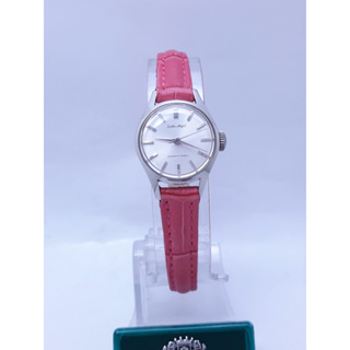 SEIKO精工,型號:6201930, 不鏽鋼手動機械女錶