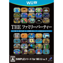 遊戲歐汀: 任天堂 Wii U SIMPLE 系列 for Wii U Vol.1 THE 家庭派對 WII主機不可讀取