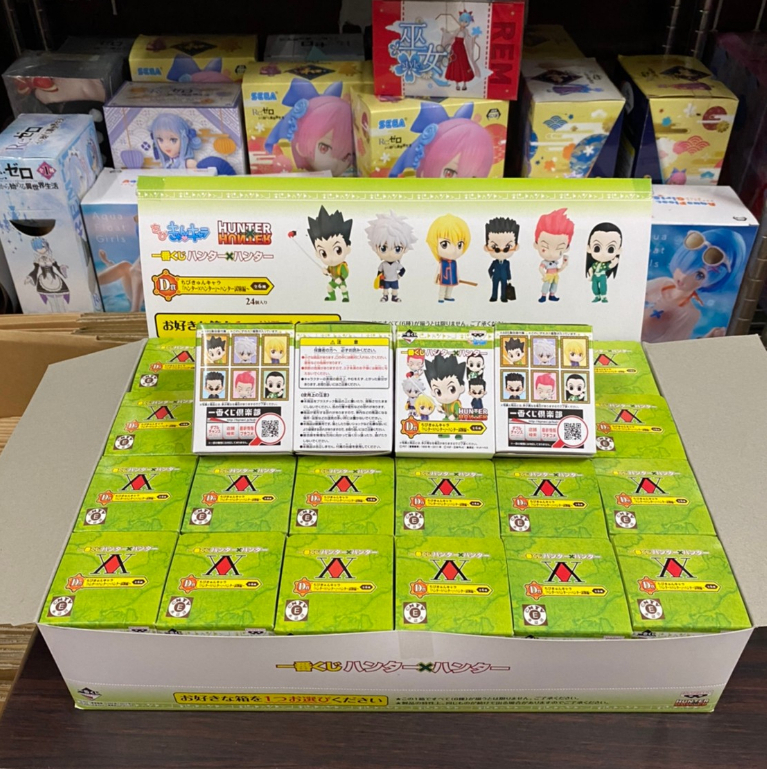 🌀日版客🌀 日版 獵人 一番賞 試驗篇 D賞 小傑 奇犽 酷拉皮卡 雷歐力 西索 伊耳迷 景品 Q版 公仔
