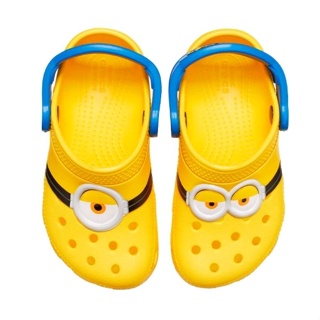 韓國Crocs 小小兵洞洞鞋 Minions Crocs 防水雨鞋
