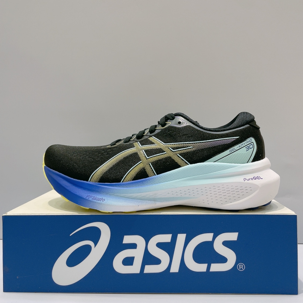 ASICS GEL-KAYANO 30 (D) 女生 黑色 寬楦 透氣 舒適 運動 慢跑鞋 1012B503-003