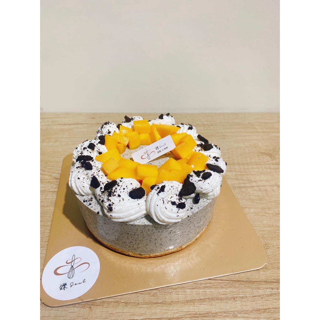 冷凍宅配 黑芝麻芒果慕斯蛋糕 芒果慕斯 生日蛋糕 鑠咖啡 慕斯蛋糕 黑芝麻 芒果蛋糕 蛋糕 甜點