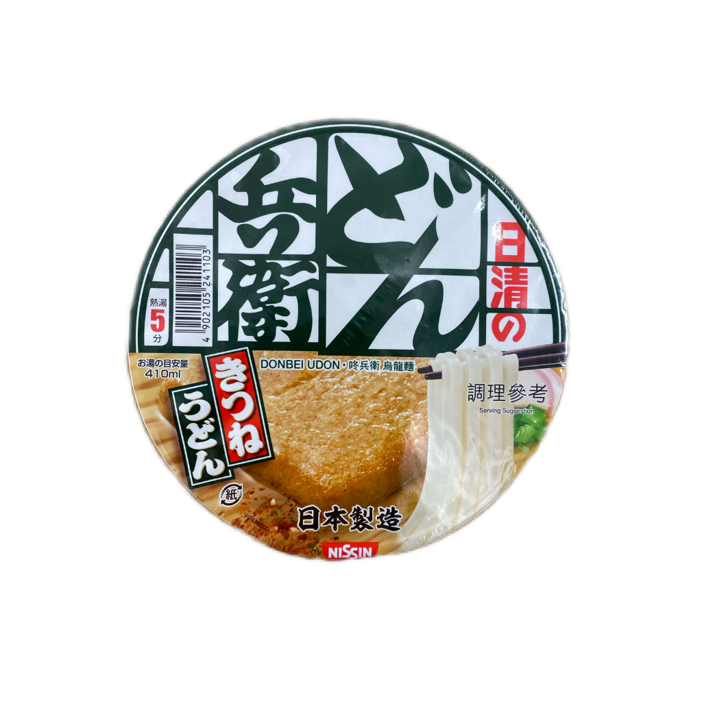 【日清】日本泡麵 NISSIN 日清兵衛系列碗麵(烏龍麵/蕎麥麵)