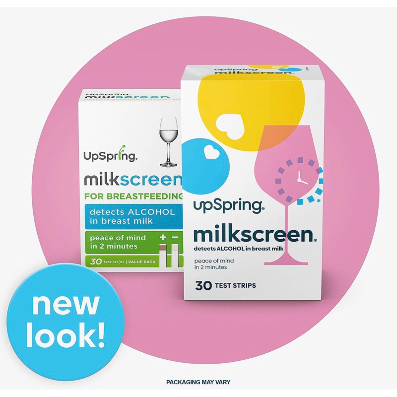 UpSpring milkscreen 母乳酒精試紙